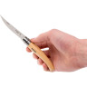Нож филейный OPINEL №8, нержавеющая сталь, рукоять из дерева бука 001144 000516